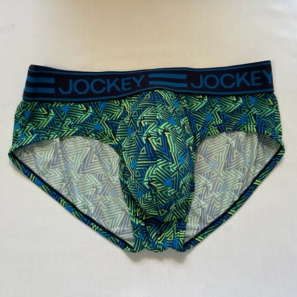 Jockey Other - RARE - "Jockey" Size "S" Sport Cooling Performance Brief - Blue/Green (J002B)